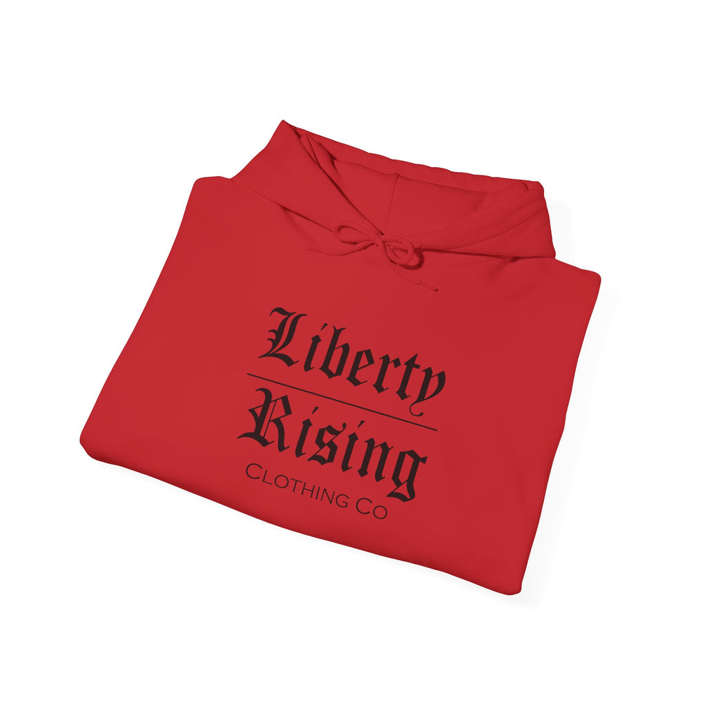Never Forget What They Did to Charlie Kirk - Liberty Rising Hooded Sweatshirt - Unisex Heavy Blend, Perfect for Free Spirits, Comfy Casual Wear, Inspirational Gift, Streetwear, [...]